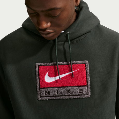 NIKE - Solo Swoosh Po Hoodie Gfx Erkek Yeşil Sweatshirt