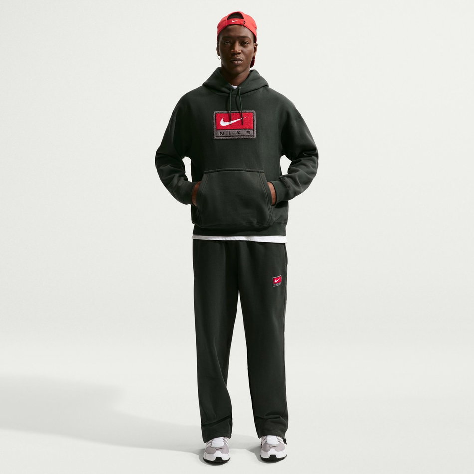 Solo Swoosh Po Hoodie Gfx Erkek Yeşil Sweatshirt