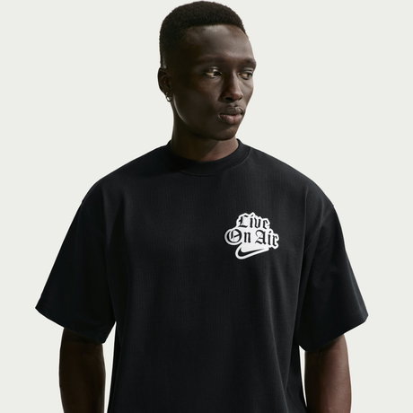 NIKE - Solo Swoosh Tee Gpx Erkek Siyah Tişört (1)