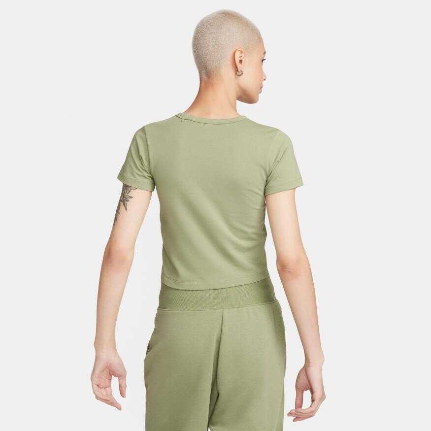 NSW Baby Tee Swoosh Kadın Tişört