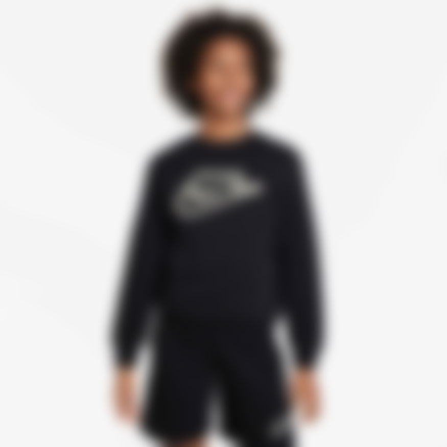 NIKE - NSW Club+ Crew Create Çocuk Sweatshirt