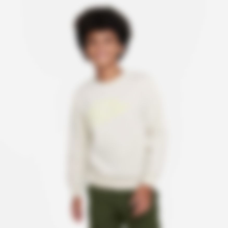 NIKE - NSW Club+ Crew Create Çocuk Sweatshirt