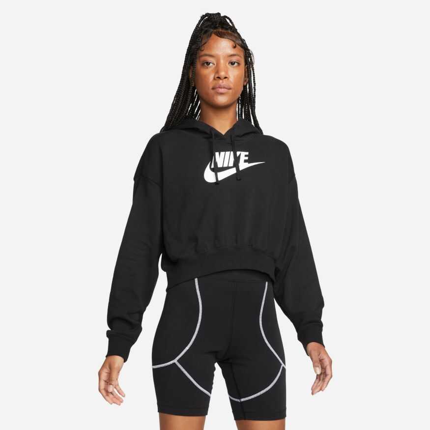 NSW Club Fleece Crop Hoodie Kadın Sweatshirt