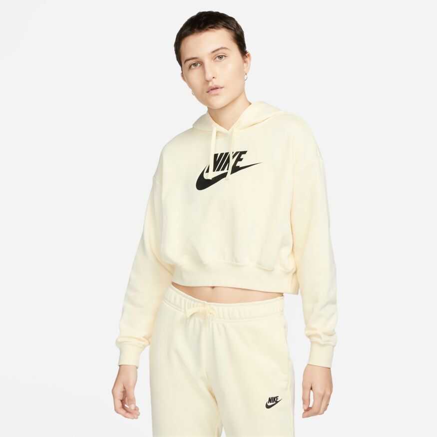 Nike sportswear cropped hoodie best sale