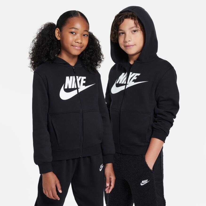 NSW Club Fleece Hoodie Full-Zip Ls Hbr Çocuk Sweatshirt