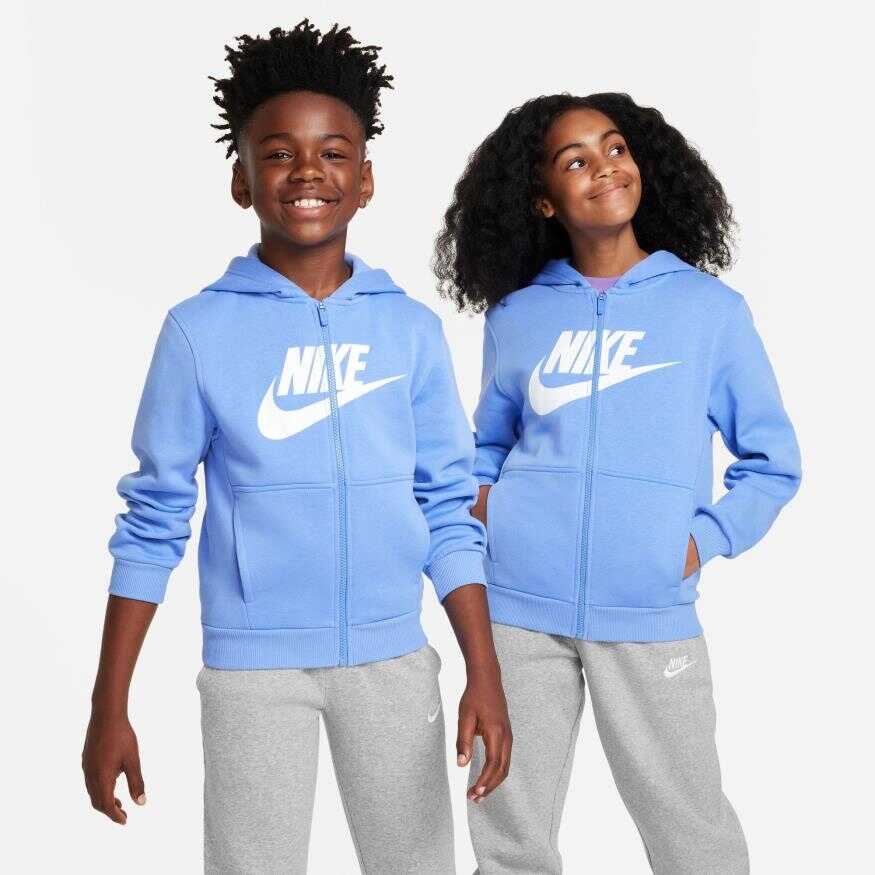 NSW Club Fleece Hoodie Full-Zip Ls Hbr Çocuk Sweatshirt