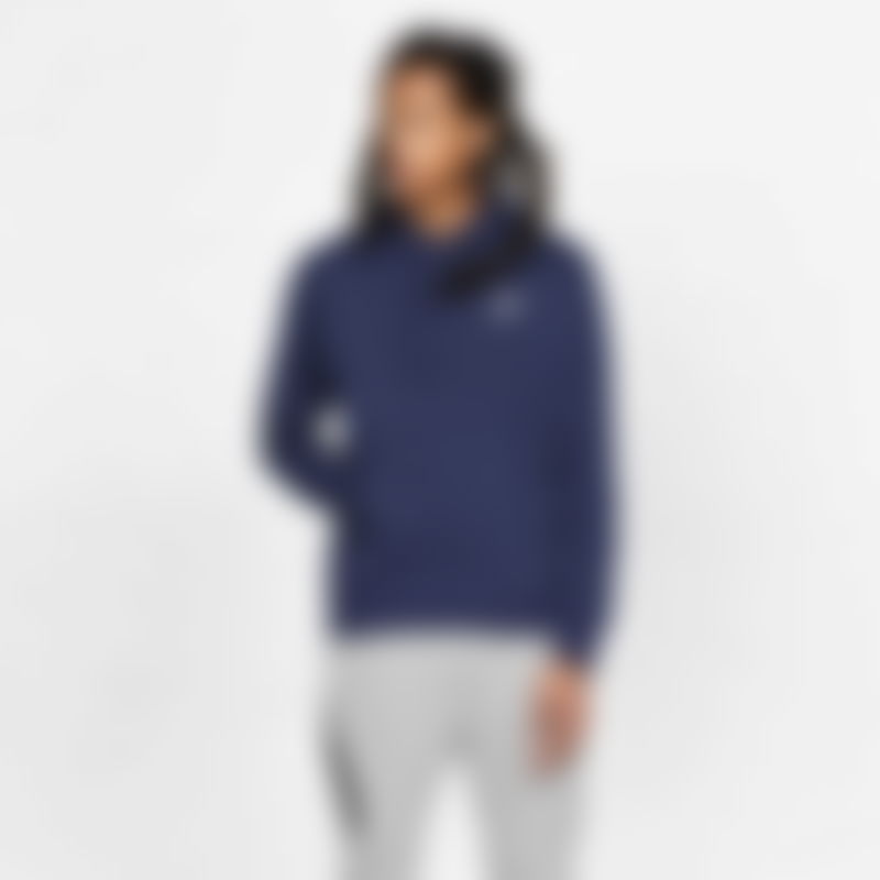 NIKE - NSW Club Fleece Pullover Brushed-Back Hoodie Erkek Sweatshirt (1)