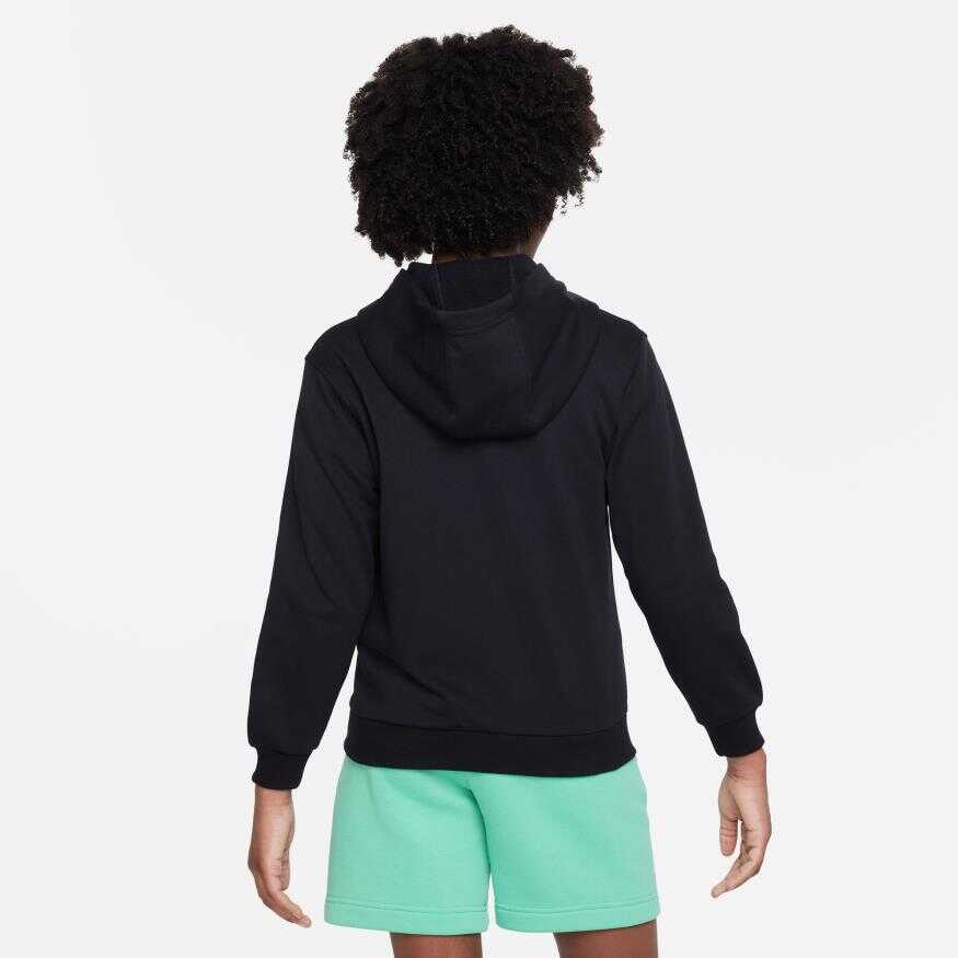 NSW Club Ft Hoodie Full-Zip Ls Lbr Çocuk Sweatshirt