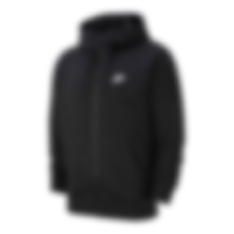 NSW Club Hoodie Full-Zip French Terry Erkek Sweatshirt