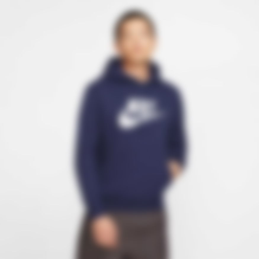 NIKE - NSW Club Hoodie Pullover Brushed-Back Erkek Sweatshirt