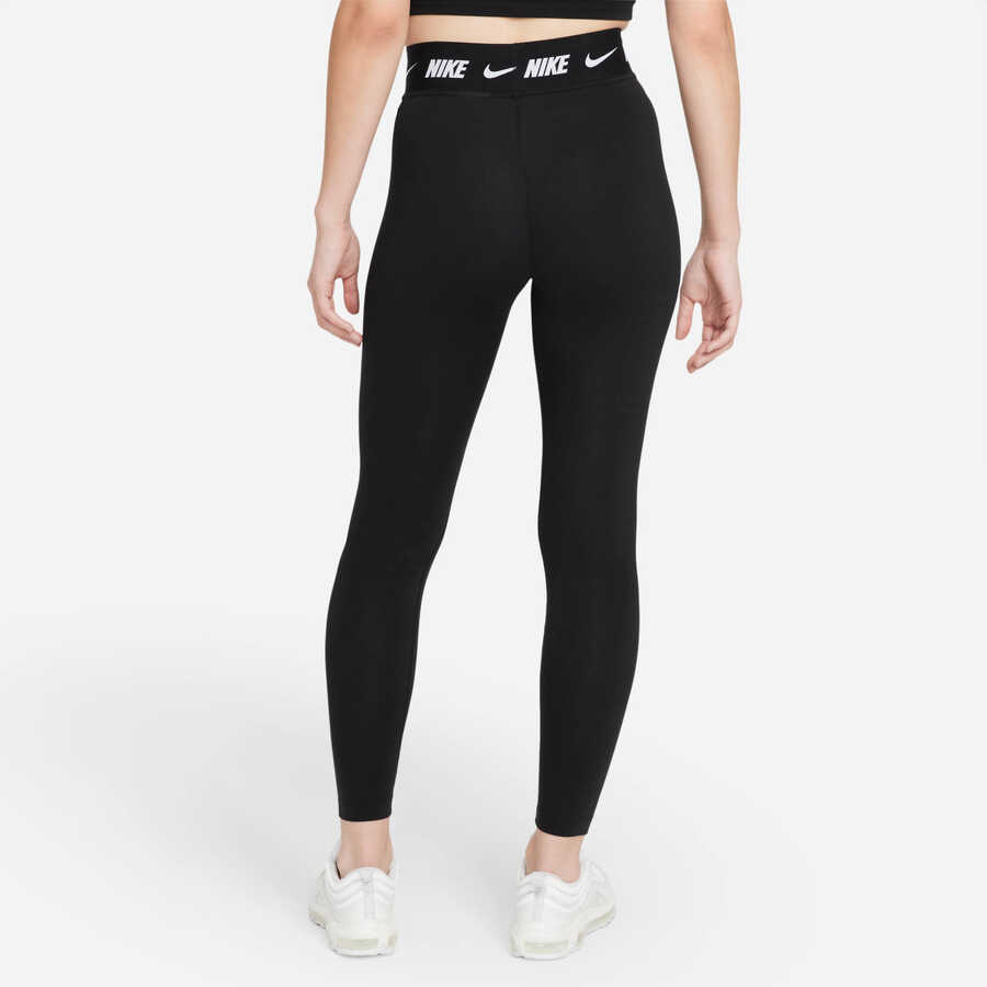 NSW Club Yüksek Bel Leggings Kadın Siyah Tayt