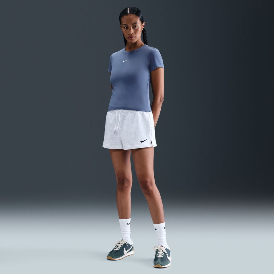 Nike Sportswear Crop Kadın Mavi Tişört
