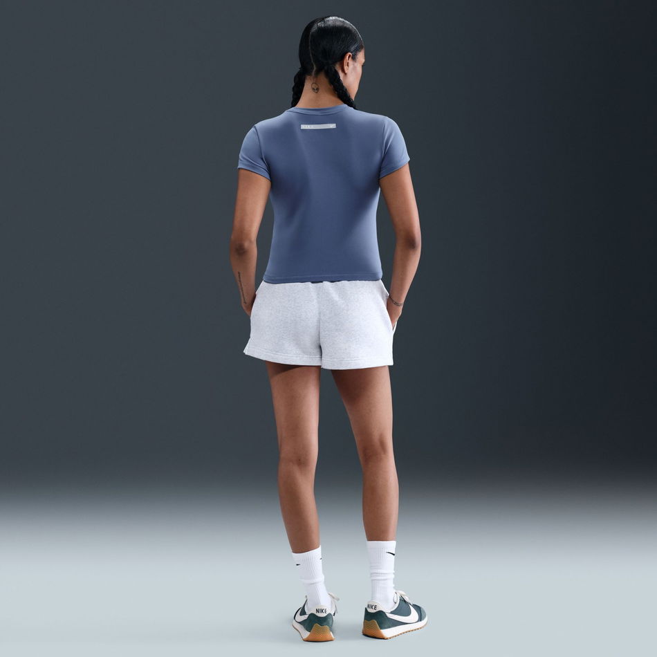 Nike Sportswear Crop Kadın Mavi Tişört