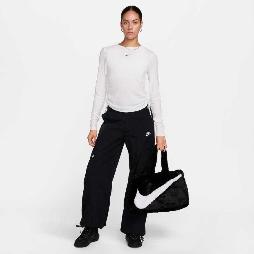 NSW Essentials Ls Crop Top Kadın Sweatshirt