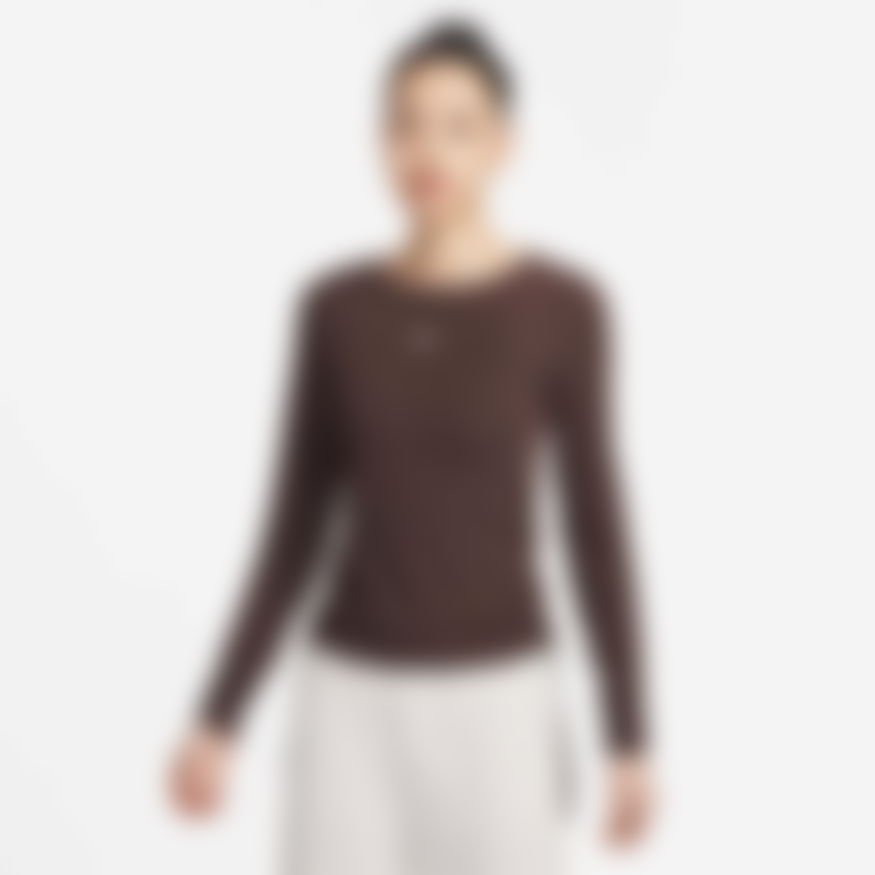 NIKE - NSW Essentials Ls Crop Top Kadın Sweatshirt