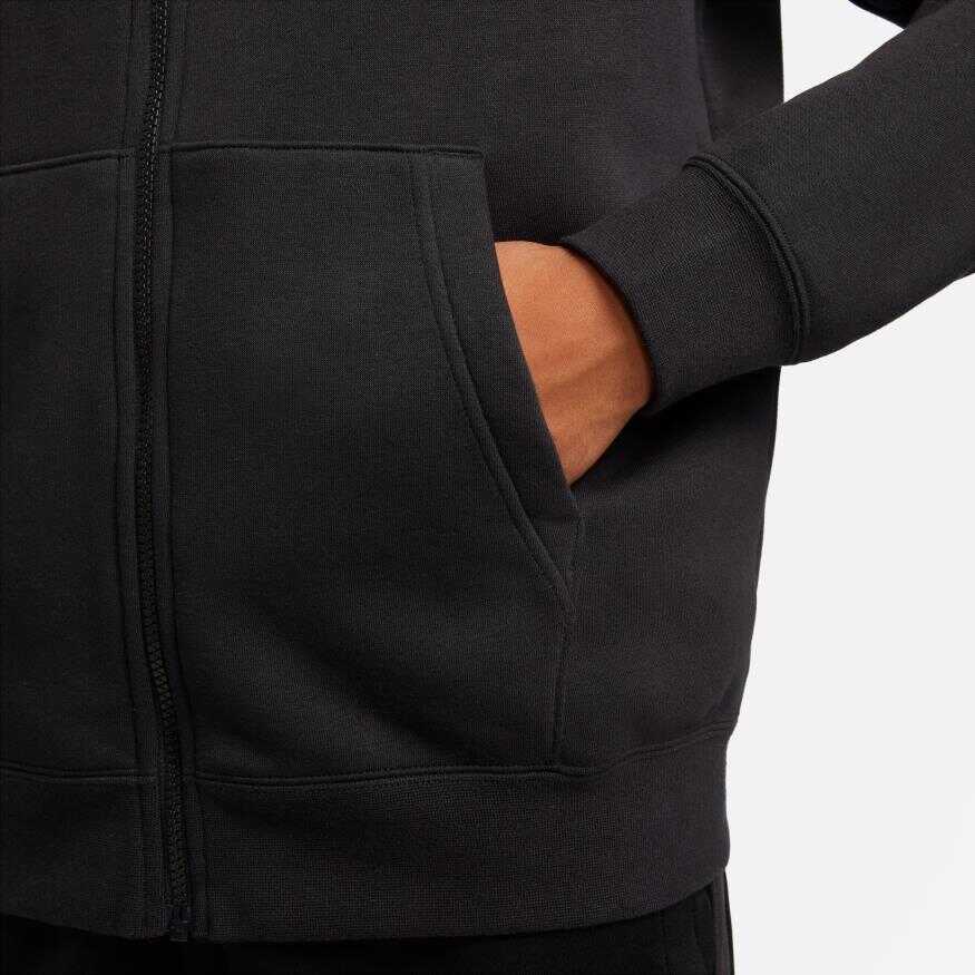 NSW Fleece Fz Hoodie Erkek Sweatshirt