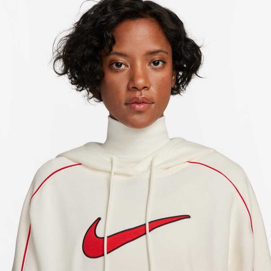 NSW Fleece Os Pullover Hoodie Kadın Sweatshirt
