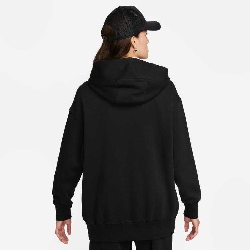 NSW Fleece Oversize Pullover Hoodie Swoosh Kadın Sweatshirt