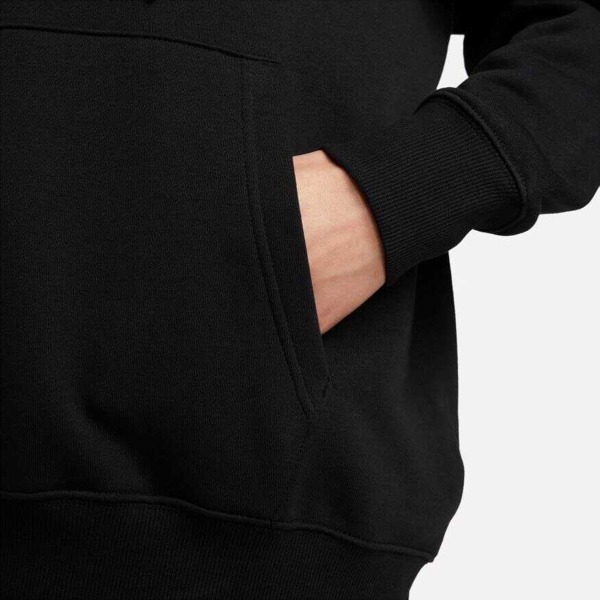 NSW Fleece Oversize Pullover Hoodie Swoosh Kadın Sweatshirt