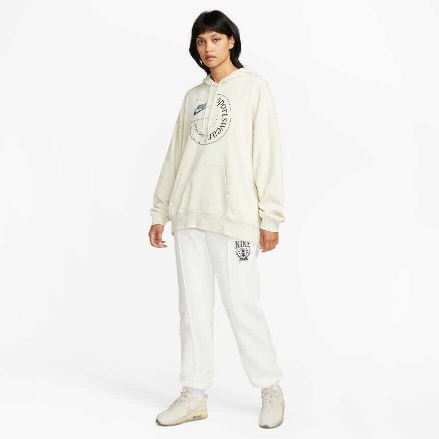 NSW Ft Oversize Fleece Pullover Hoodie Kadın Sweatshirt