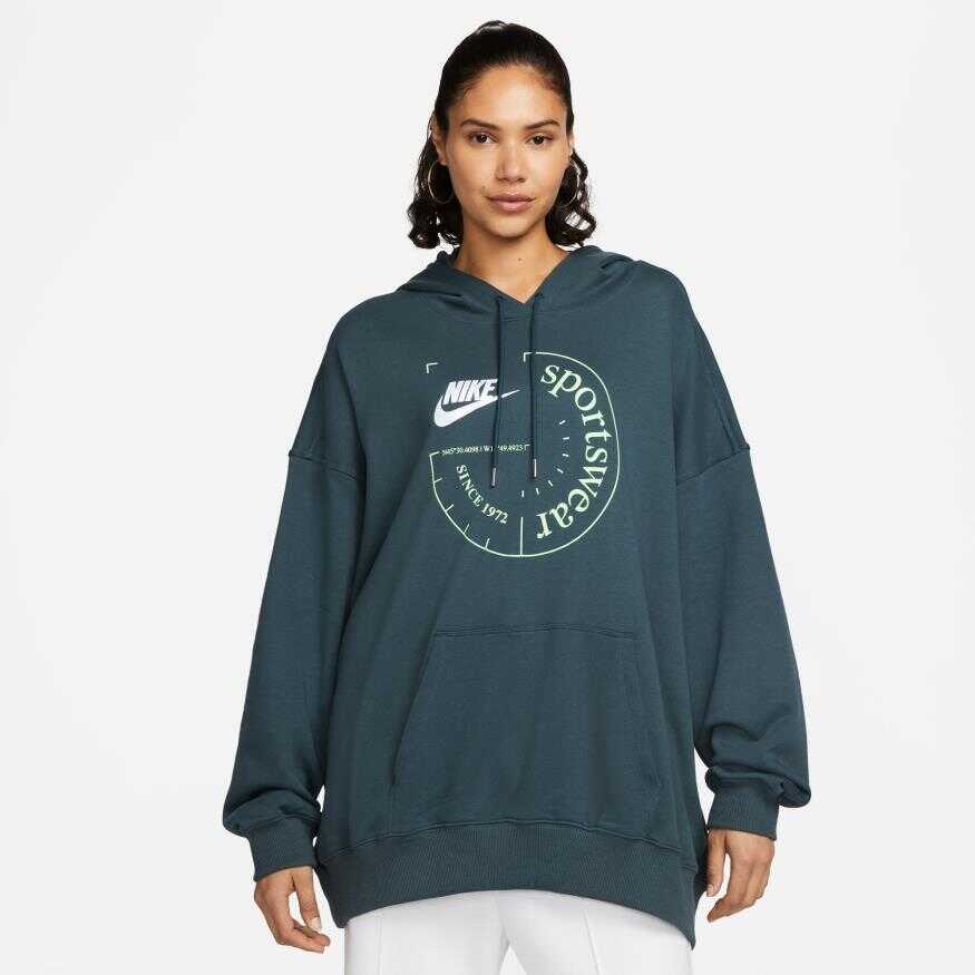 NSW Ft Oversize Fleece Pullover Hoodie Kadın Sweatshirt