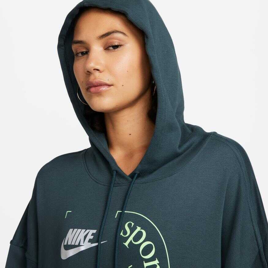 NSW Ft Oversize Fleece Pullover Hoodie Kadın Sweatshirt