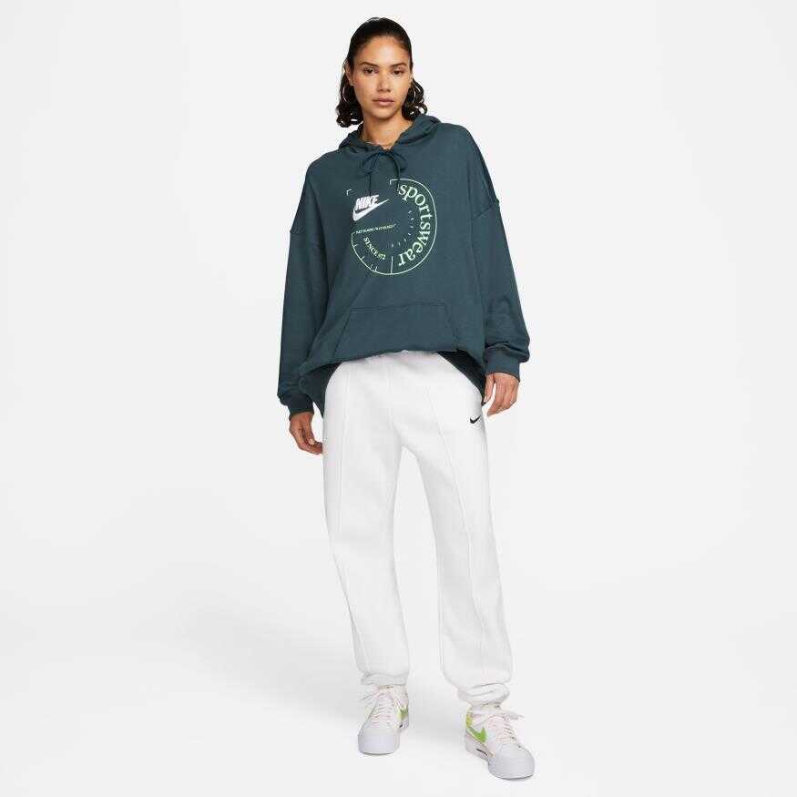NSW Ft Oversize Fleece Pullover Hoodie Kadın Sweatshirt