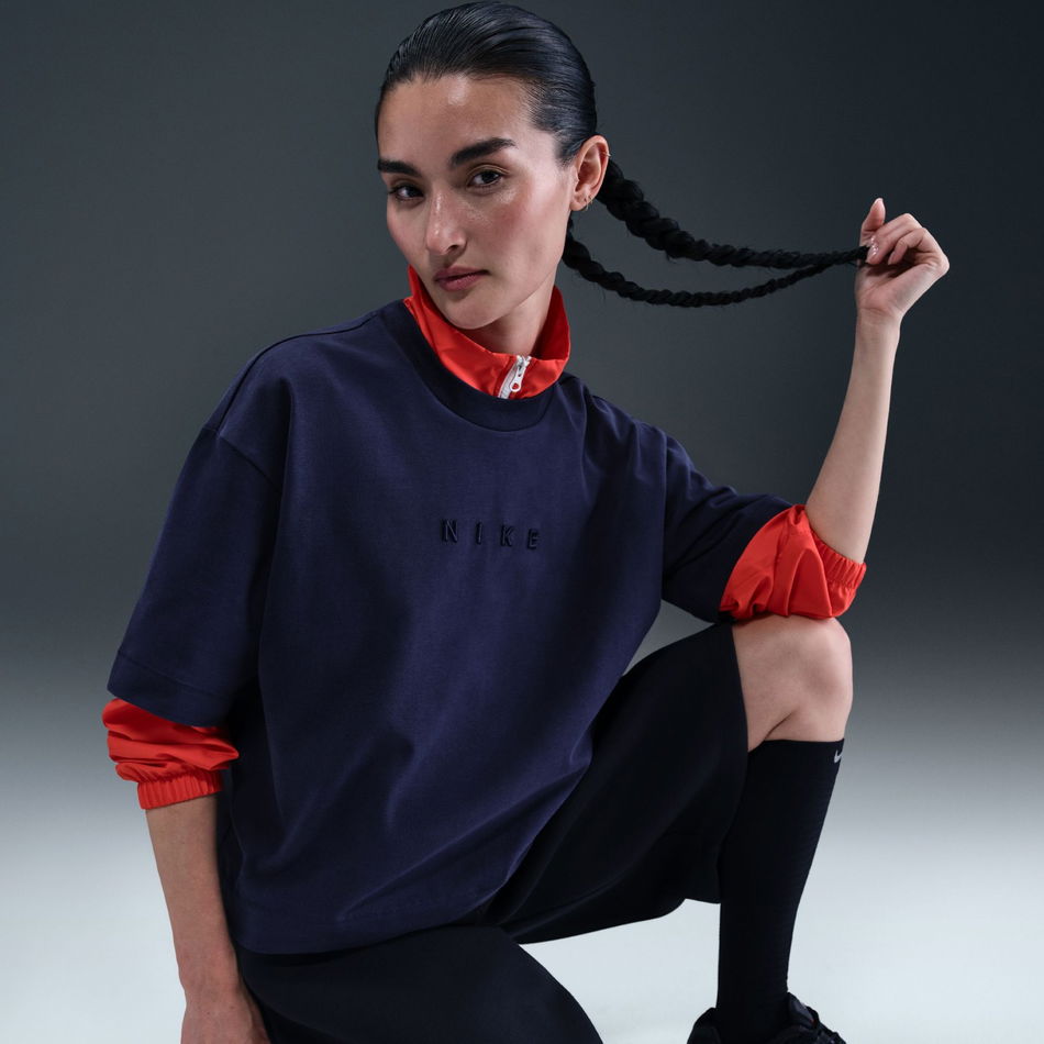 Nike Sportswear Luxe SS Tee Boxy Kadın Tişört