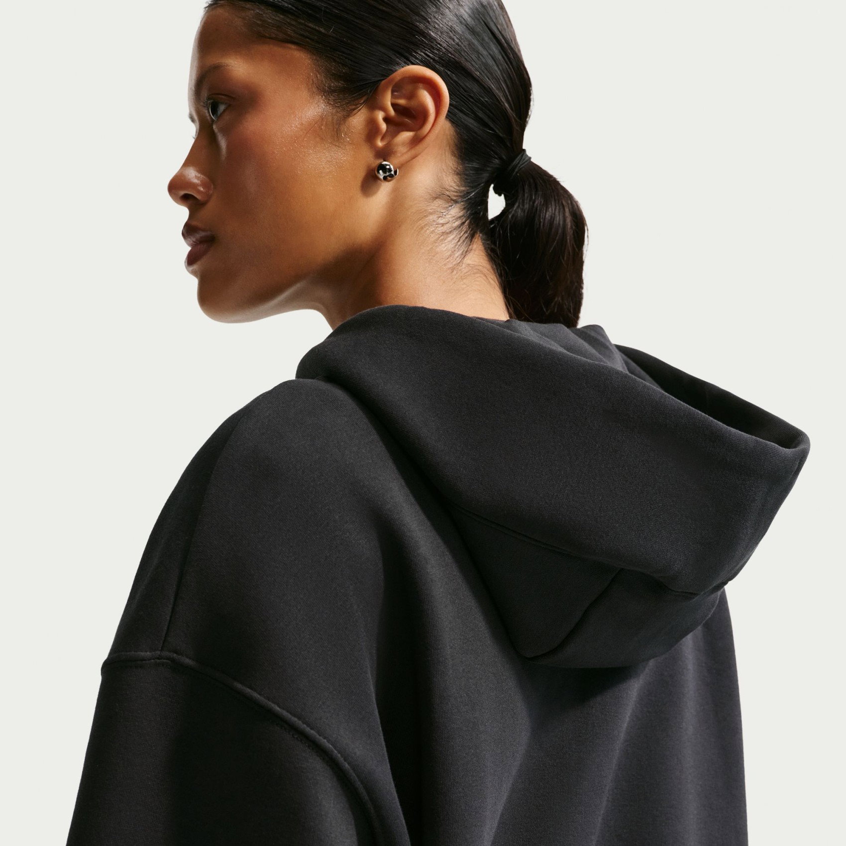 Nike NSW Phoenix Fleece Full Zip Oversized Hoodie Kadın Sweatshirt