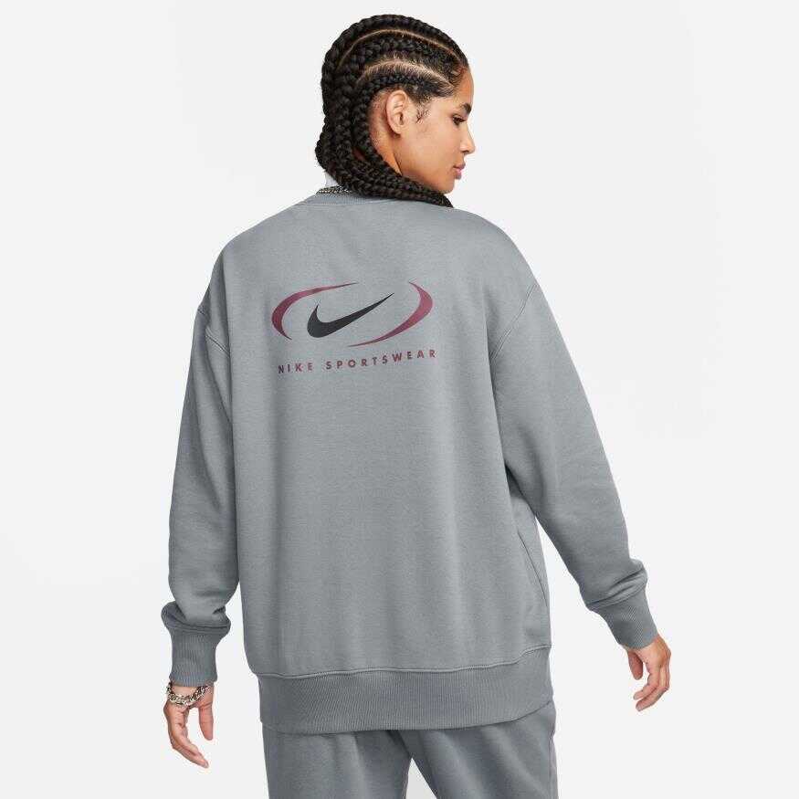 NSW Phoenix Fleece Os Crew Kadın Sweatshirt