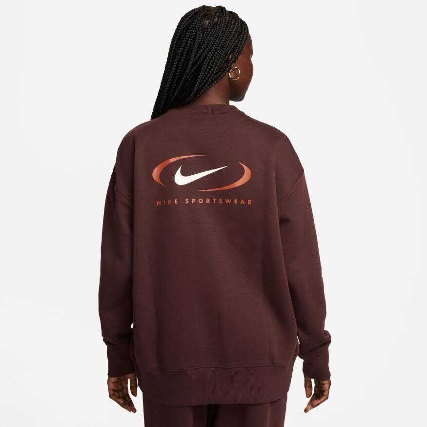 NSW Phoenix Fleece Os Crew Kadın Sweatshirt
