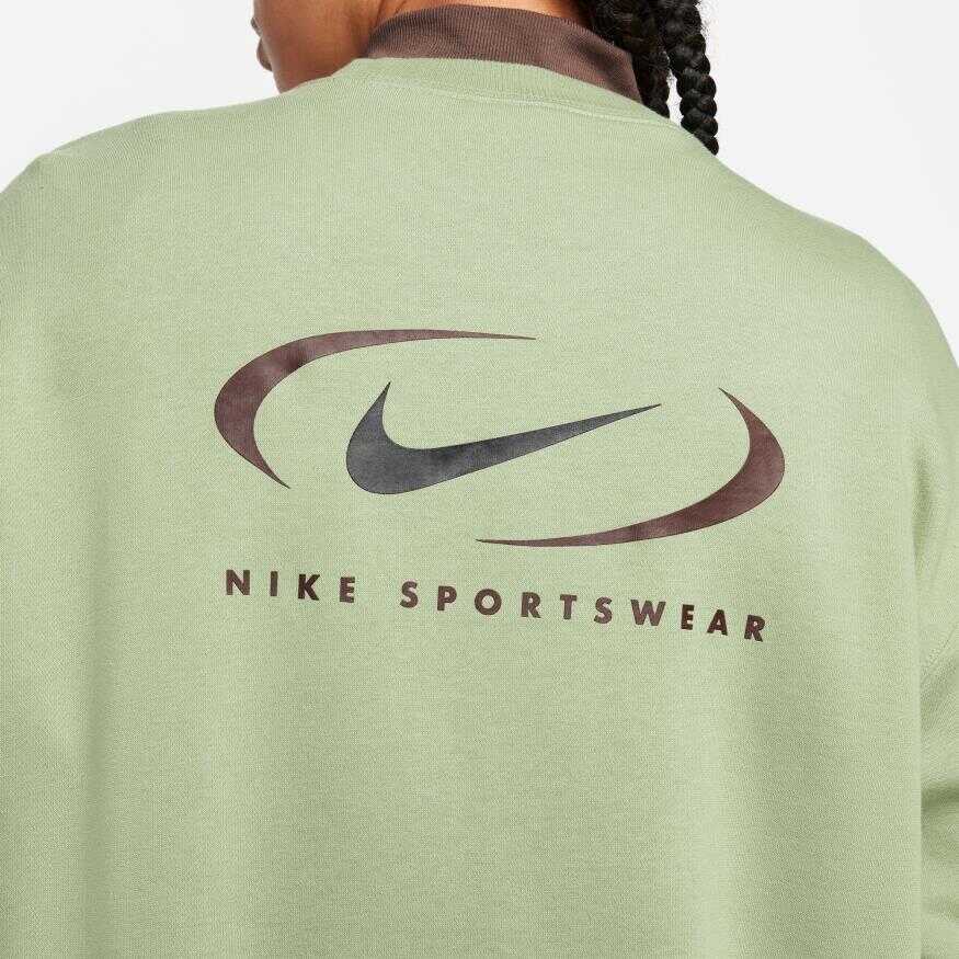 NSW Phoenix Fleece Os Crew Kadın Sweatshirt