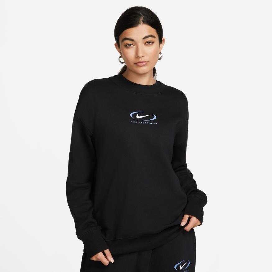 NSW Phoenix Fleece Oversize Crew Kadın Sweatshirt