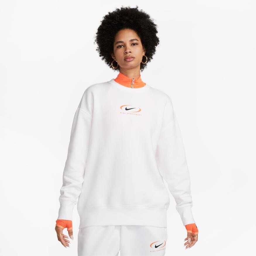 NSW Phoenix Fleece Oversize Crew Kadın Sweatshirt