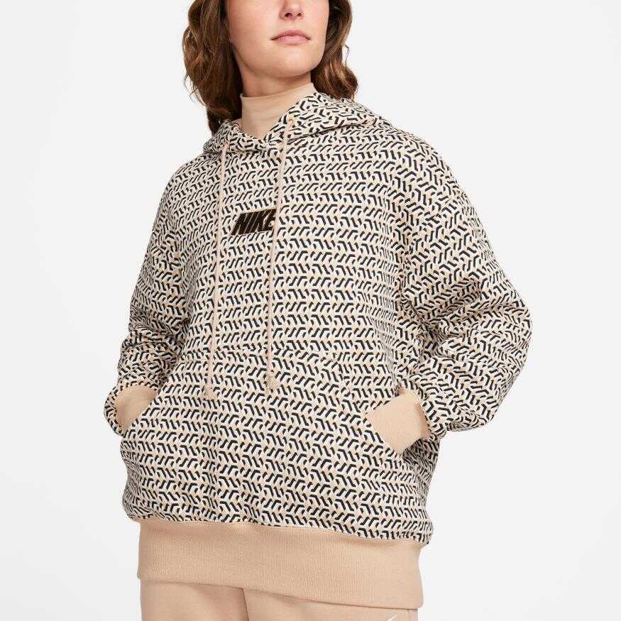 NSW Phoenix Fleece Oversize Pullover Hoodie Kadın Sweatshirt