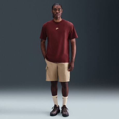 NIKE - Nike Sportswear Premium Essential Tee Erkek Bordo Tişört