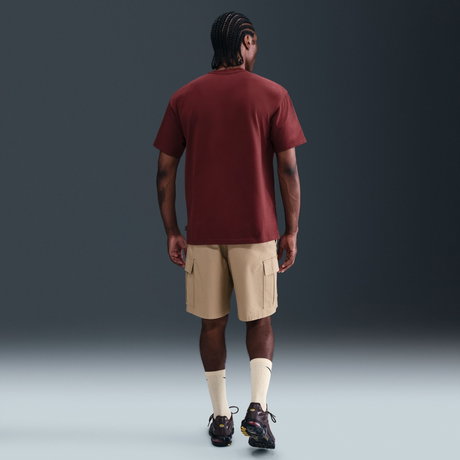 NIKE - Nike Sportswear Premium Essential Tee Erkek Bordo Tişört (1)