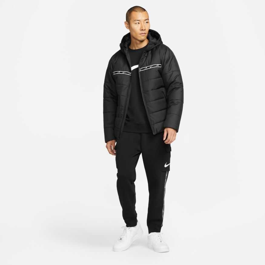 Nike NSW Repeat Synthetic Fill Jacket Erkek Mont DX2037 010