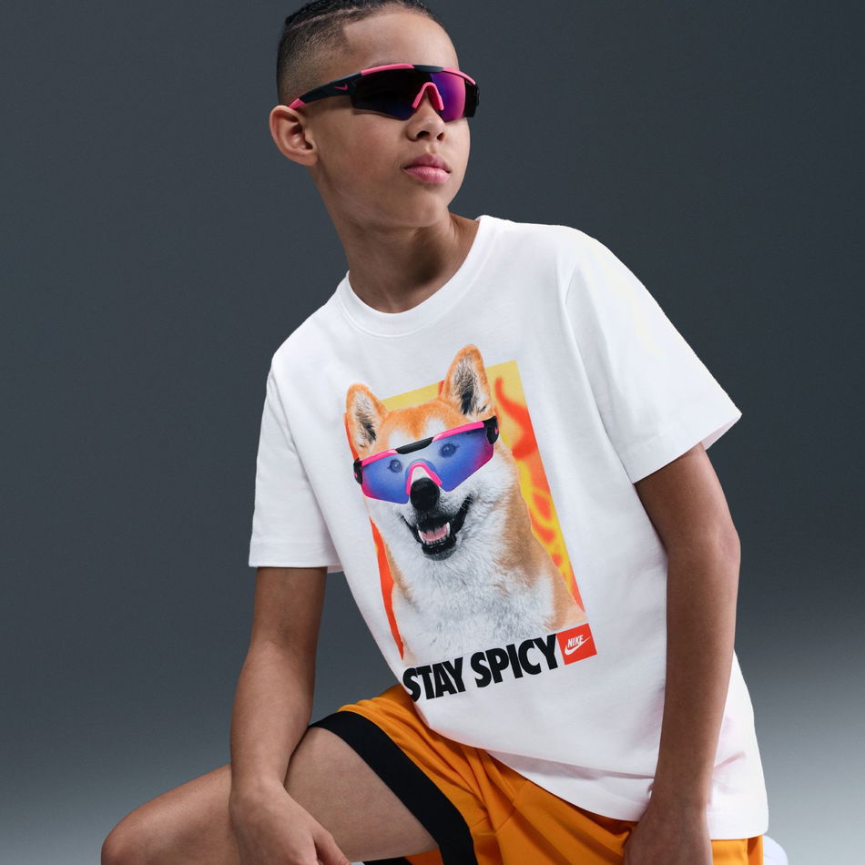 Nike Sportswear Tee Baskılı Çocuk Tişört