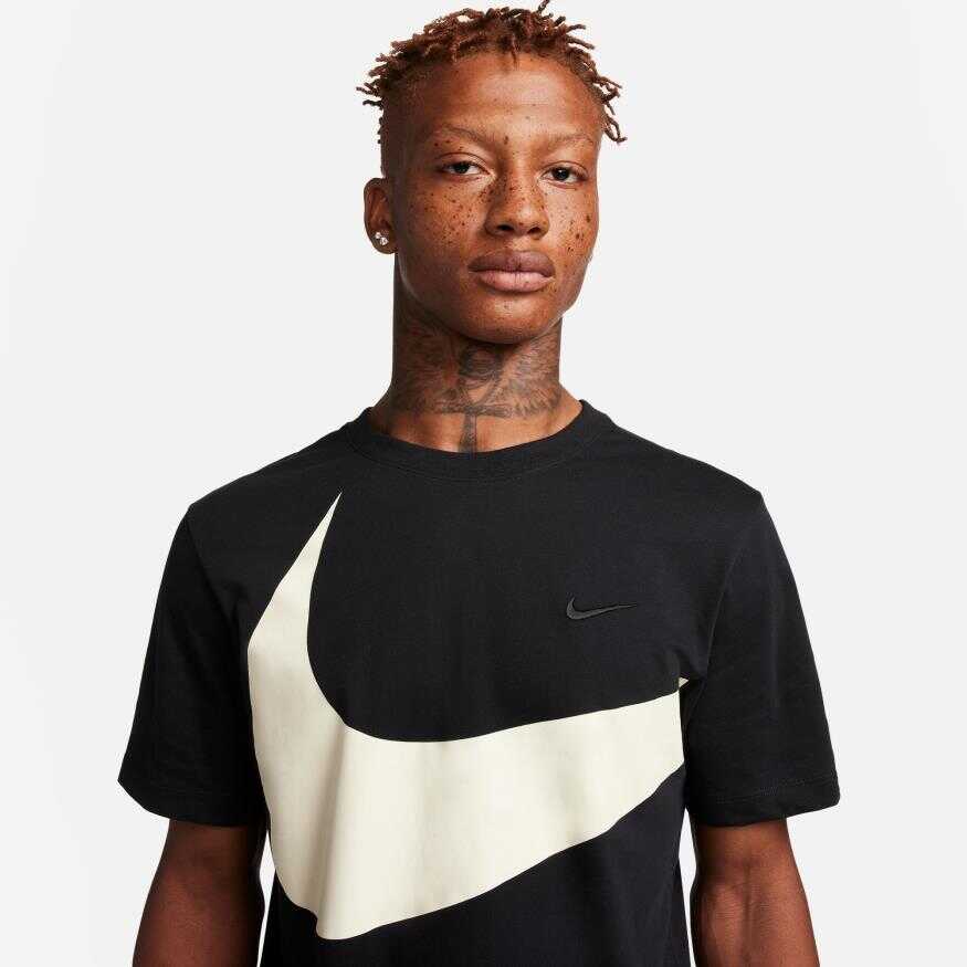 Nike NSW Tee Big Swoosh Erkek Ti ort FJ1111 010