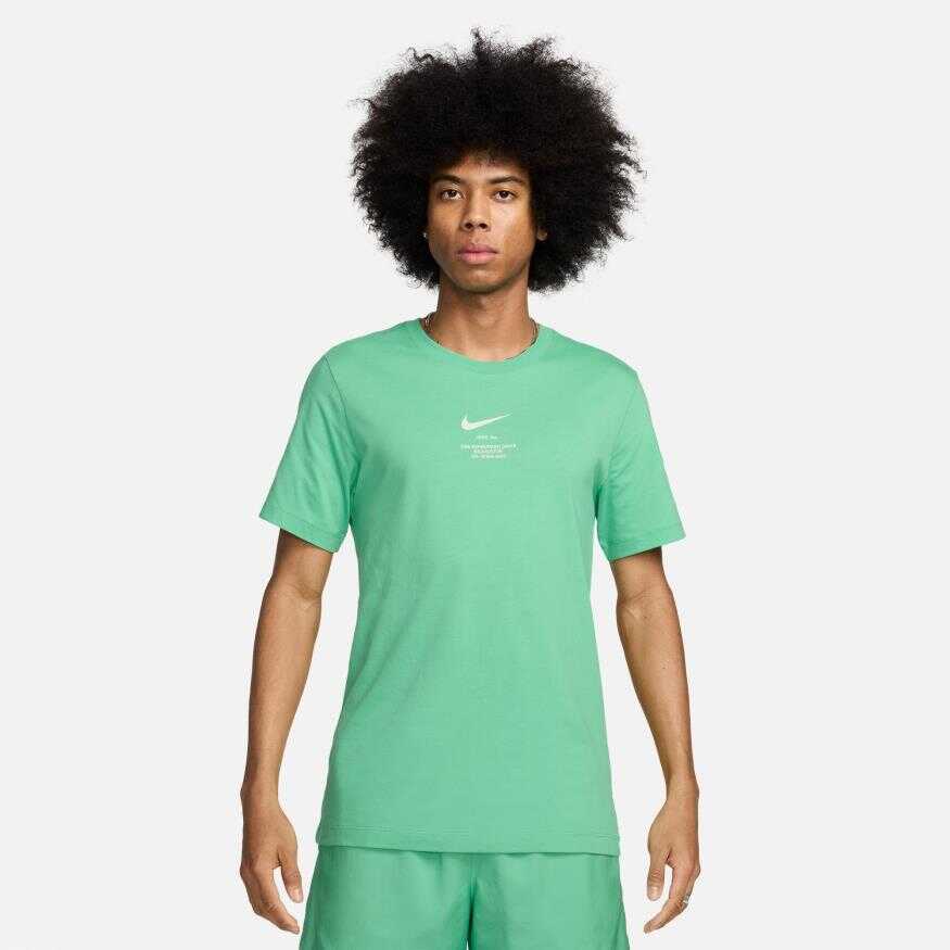 Nike NSW Tee Big swoosh Erkek Ti ort HJ6119 363