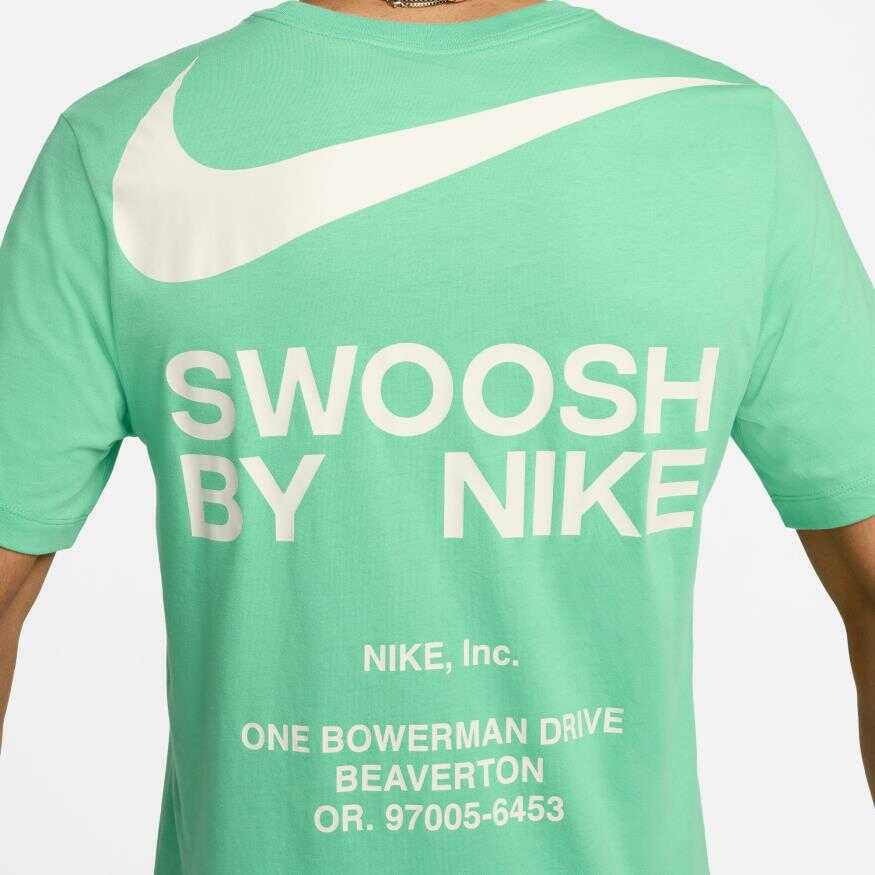 Nike NSW Tee Big swoosh Erkek Ti ort HJ6119 363