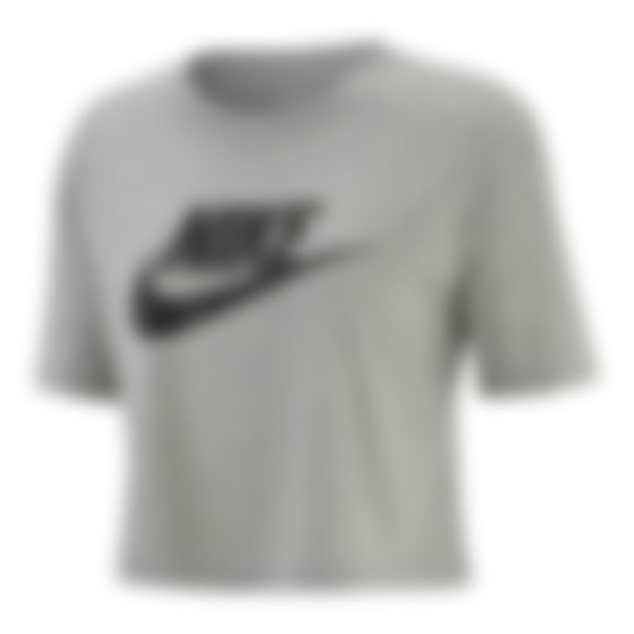 NIKE - NSW Tee Essential Crop Icon Futura Kadın Tişört (1)