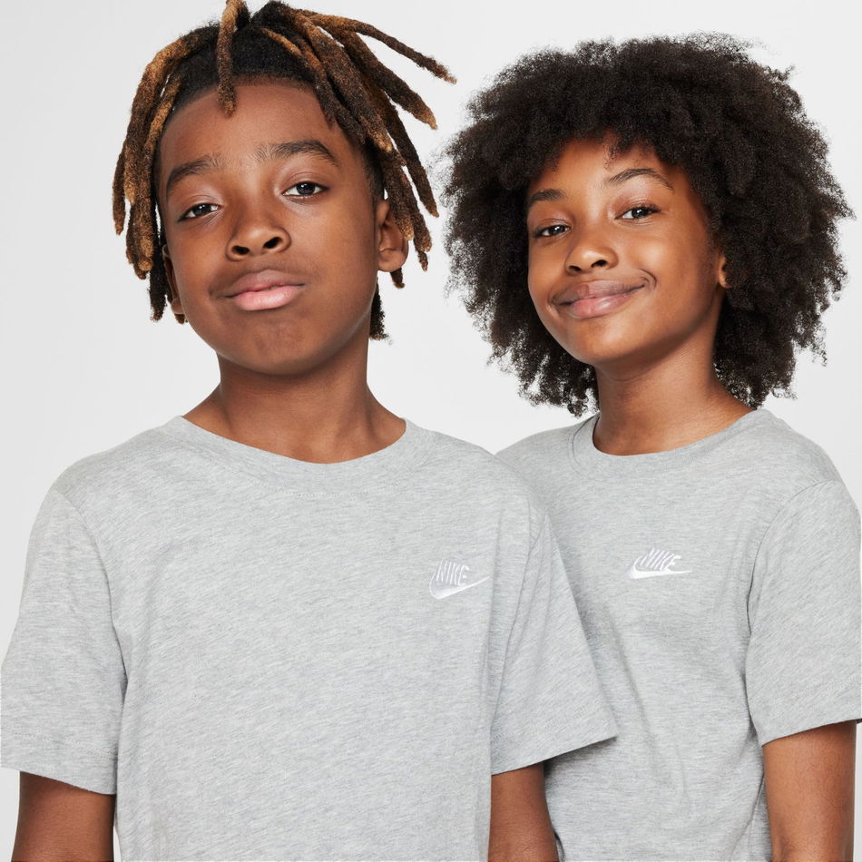 Nike Sportswear Tee Futura Çocuk Gri Tişört
