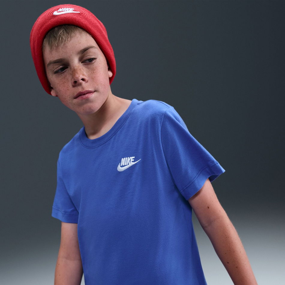 Nike Sportswear Tee Futura Çocuk Mavi Tişört