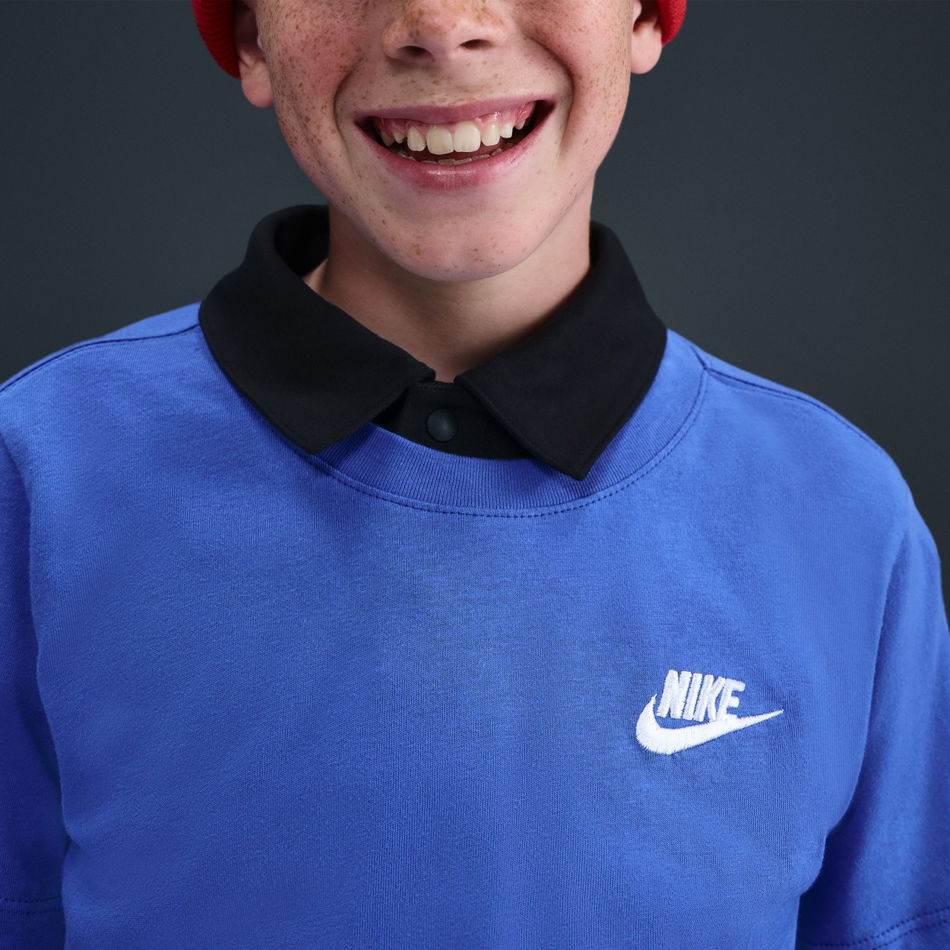 Nike Sportswear Tee Futura Çocuk Mavi Tişört