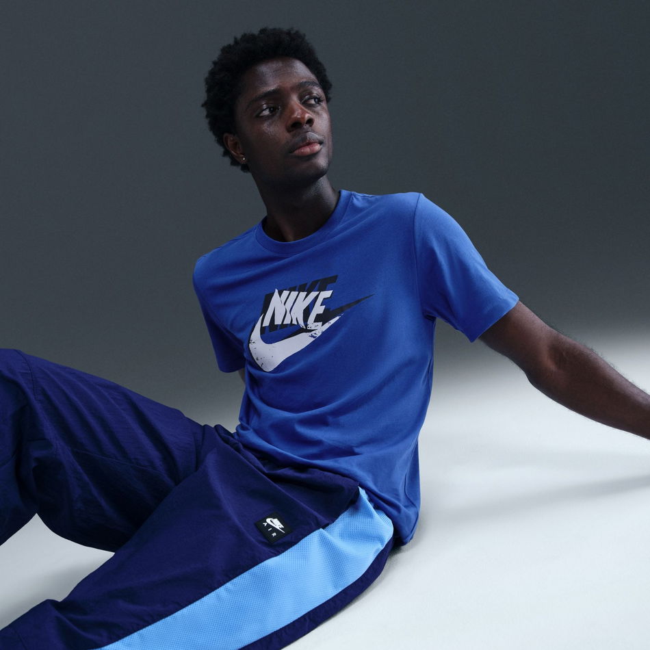 Nike Sportswear Tee Futura Erkek Mavi Tişört
