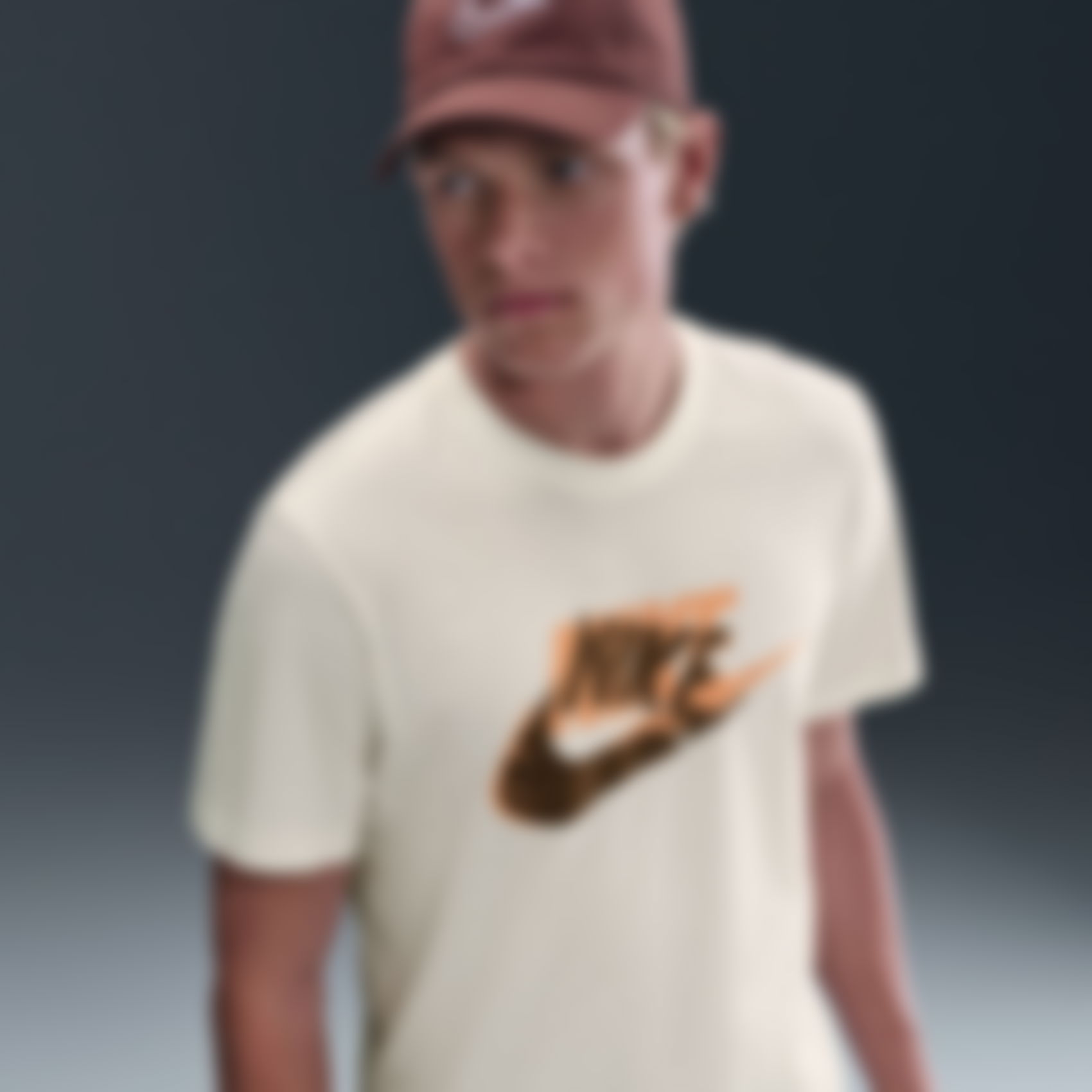 NIKE - Nike Sportswear Tee Futura Erkek Sarı Tişört