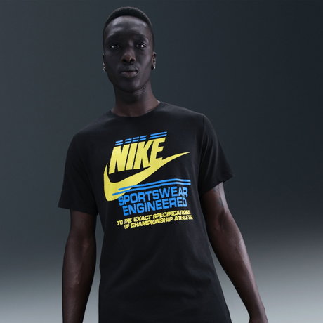 NIKE - Nike Sportswear Tee Futura Erkek Siyah Tişört