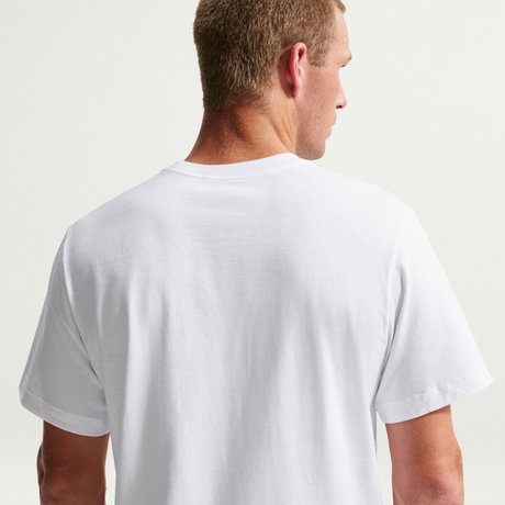 NIKE - NSW Tee Just Do It Swoosh Beyaz Erkek Tişört (1)